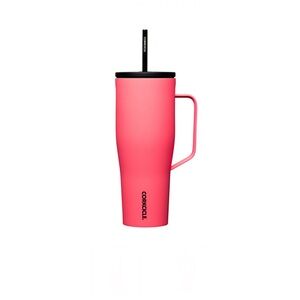 Corkcicle XL Cold Cup Insulated Tumbler with Handle, 30oz, Paradise Punch - NWT